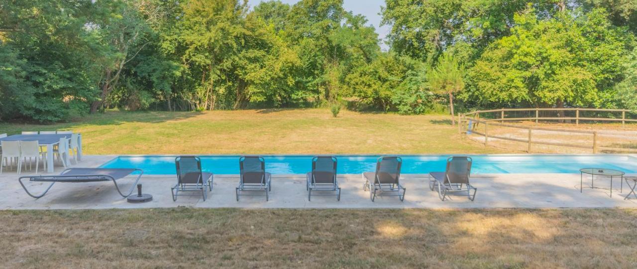 הוילה Montussan Fabuleux - Domaine Du Moulin D'Andraut Bordeaux-Chevaux-Golf-St Emilion מראה חיצוני תמונה