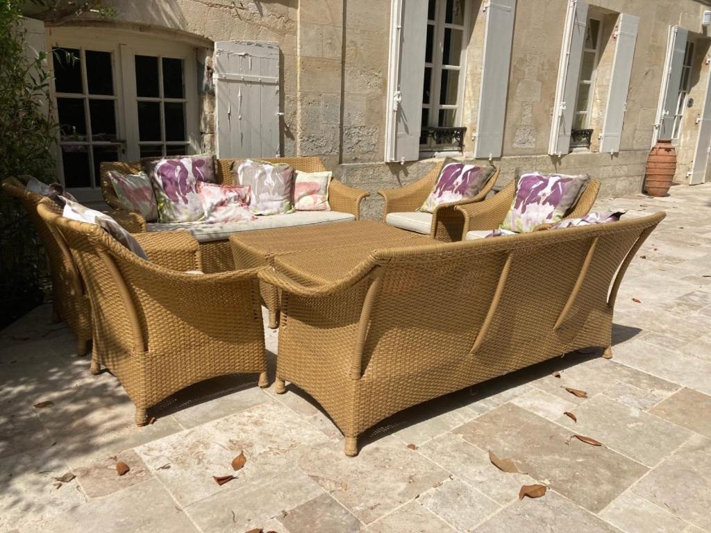 הוילה Montussan Fabuleux - Domaine Du Moulin D'Andraut Bordeaux-Chevaux-Golf-St Emilion מראה חיצוני תמונה